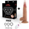Cyber silicock - strap-on master ben liquid silicone remote control