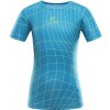 Alpine Pro Basiko Detské funkčné tričko KTSA431 neon atomic blue 92-98