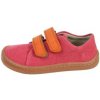 FRODDO - G3130229-4 fuxia barefoot vegan velcro barefoot detská plátená obuv