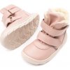 Pegres DETSKÉ BAREFOOT ZIMNÉ TOPÁNKY PEGRES SBF 42 2.1 - RUŽOVÉ Veľkosť: 22, Vnútorná dĺžka topánky v cm: 13.5, Vnútorná šírka topánky v cm: 6