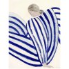 Plagát 50x70 cm Blue Stripe at Concorde – Sofia Lind – The Poster Club