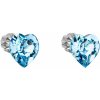 Náušnice se Swarovski Elements 31139.3 aqua