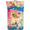 Jerry Fabrics Obliečky z mikrovlákna Sponge Bob Party 140x200 70x90
