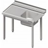 Stůl nákladací levý bez police k průchozí myčce Silanos 1000x740x880 mm | STALGAST, 982397100 inox