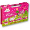Princezny a jednorožci Box s knížkou a magnety