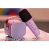 Lalarma Bluetooth Karaoke set mikrofón a reproduktor Fialový