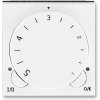 Termostat univerzálny s otočným nastavením teploty, biela / ľadová biela, ABB Levit 3292H-A10101 01