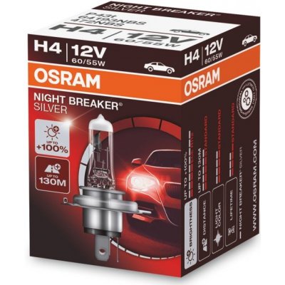 Osram Night Breaker Silver H4 P43T 12V 6055W
