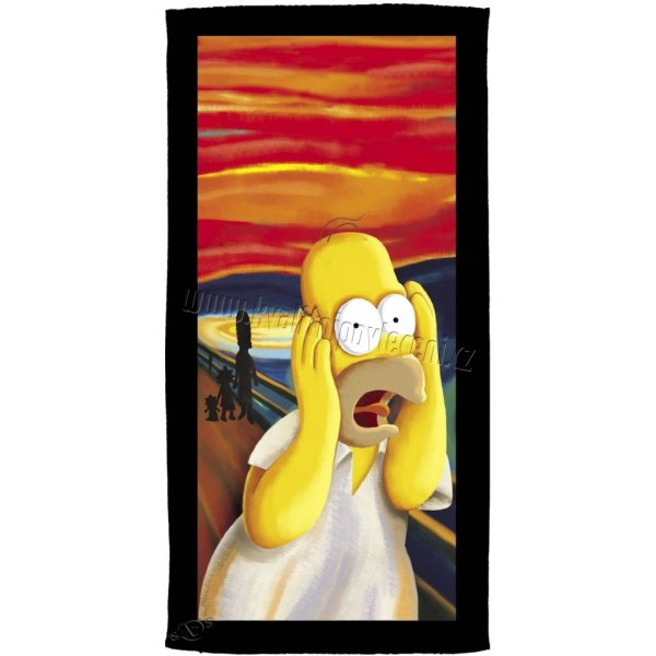 Detská osuška BELTEX Simpsons Homer vreskot 76 x 152 od 14,2 € - Heureka.sk