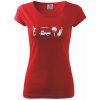 Golfový set - Dámske tričko Pure - XS ( Červená )