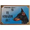 Tabuľka Doberman