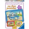 RAVENSBURGER Moje prvé Zásahové vozidlá so zvieratkami za volantom 3x6 dielov