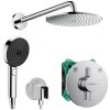 Hansgrohe DuoTurn S - chrómový sprchový systém s ručnou sprchou