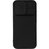 Puzdro Nillkin CamShield Pro pre iPhone 16 Pro s krytom fotoaparátu - čierne