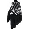 rukavice RADAR PRO, ALPINESTARS (čierna/biela) 2026 Veľkosť: 2XL