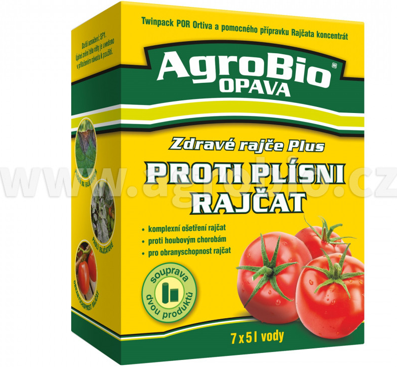 AgroBio Zdravé rajče Plus souprava 1x20 ml + 1x50 ml