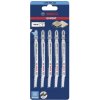 Bosch 5dílná sada pilových plátků T 308 BF Expert Hardwood 2-side clean 2608900544