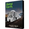 Metal Earth Luxusná oceľová stavebnica Boxová verzia nákladného vlaku