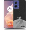 Picasee silikónový čierny obal pre Motorola Moto G85 - Astronaut