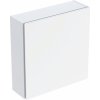 GEBERIT KÚPEĽNE Štvorcová závesná skrinka Geberit iCon, 45cm, 46.7cm, 15cm, biela, 502.319.01.1