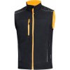H9175/5XL Ardon Pracovná softshellová vesta VISION - Čierna / oranžová | 5XL