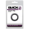 You2Toys Black Velvet Cock Ring - krúžok na penis (2,6cm) čierny