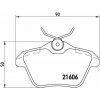 BREMBO Sada brzdových doštičiek P 23 067