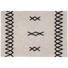 LORENA CANALS Koberec Atlas Natural Black 120x160