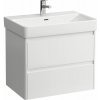 Laufen Base 2.0 skrinka 67x44.5x51.5 cm závesná kúpeľňová skrinka pod umývadlo biela H4112921082611