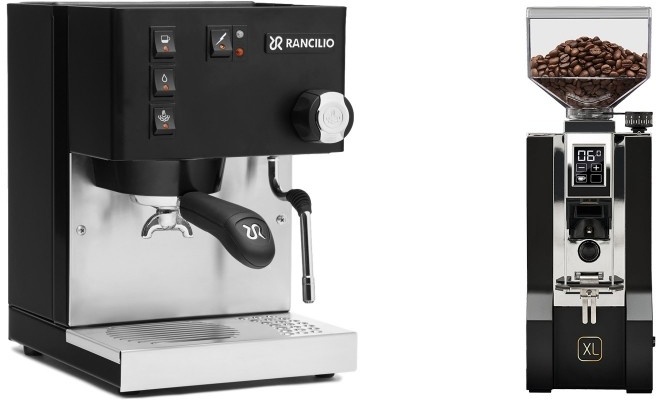 Set Rancilio Silvia BC + Eureka Mignon XL