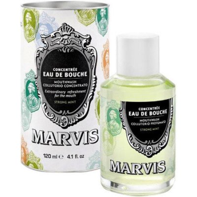 Marvis Concentrated Mouthwash Strong Mint - Ústna voda 120 ml