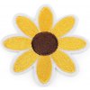 NAŽEHĽOVAČKA dekoračná kvet biela žltá