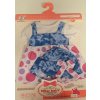 Teddies Oblečky pre bábiky veľkosti cca 40 cm Šaty bodka