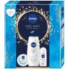 Nivea dámska darčeková sada FEEL SOFT krém 100 ml+ sprchový gél 250 ml+ antiperspirant 50 ml