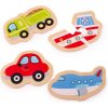 Bigjigs Toys Easy puzzle Dopravní prostředky