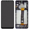 Samsung Galaxy A32 5G SM-A326U OEM LCD displej s dotykovou obrazovkou čiernym rámom, predný panel