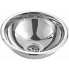 NIROSTA Okrúhly Nerezový drez 330 mm 615050
