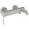 GROHE Essence Professional - Páková vaňová batéria, supersteel 25250DC1