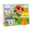 Bigjigs Toys Motorická deska každodenních dovedností