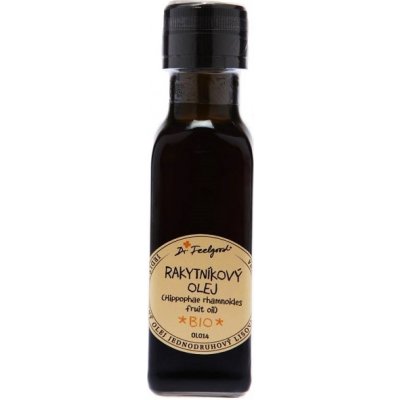 Dr.Feelgood Rakytníkový olej z dužiny BIO RAW 100 ml sklo BIO