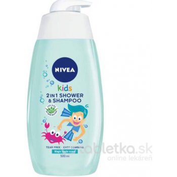 Nivea KIDS sprchový gél a šampón na vlasy 500 ml od 6,05 € - Heureka.sk