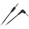 CABLETECH Economic kábel JACK 3,5mm konektor priamy - JACK 2,5mm konektor uhlový 0,5m KPO3914-0-5