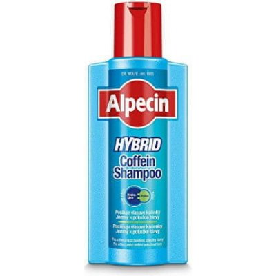 Alpecin Kofeínový šampón pre citlivú pokožku hlavy Hybrid (Coffein Shampoo) 375 ml