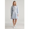 ŠATY GANT REG CLASSIC POPLIN STRIPED DRESS FRESH BLUE