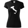 Taliansko obrys - Dámske Fantasy športové (dresovina) - S ( Čierna )