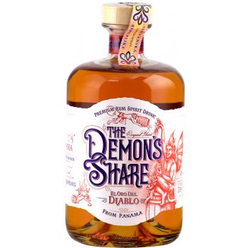 The Demon's Share El Oro del Diablo 40% 0,7 l (čistá fľaša)