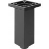 POLIPLAST StrongLegs nábytková noha FP003, 80Rmm, čierna matná