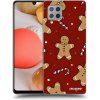 Picasee silikónový prehľadný obal pre Samsung Galaxy A42 A426B - Gingerbread 2