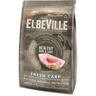 ELBEVILLE granuly Adult All Breeds Fresh Carp Healthy Skin and Coat 1,4kg