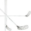 Unihoc UNILITE PRO 27 white/silver CLASSIC biela / strieborná, Ľavá (ľavá ruka dole), 96cm (=106cm)
